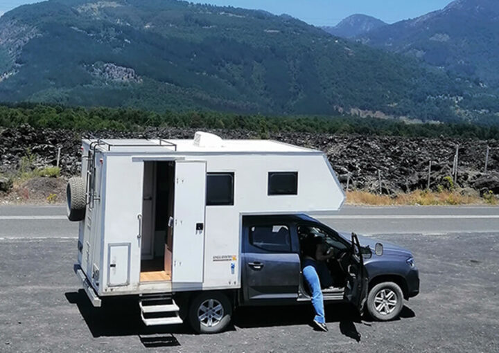 Camper Truck Double Cap
